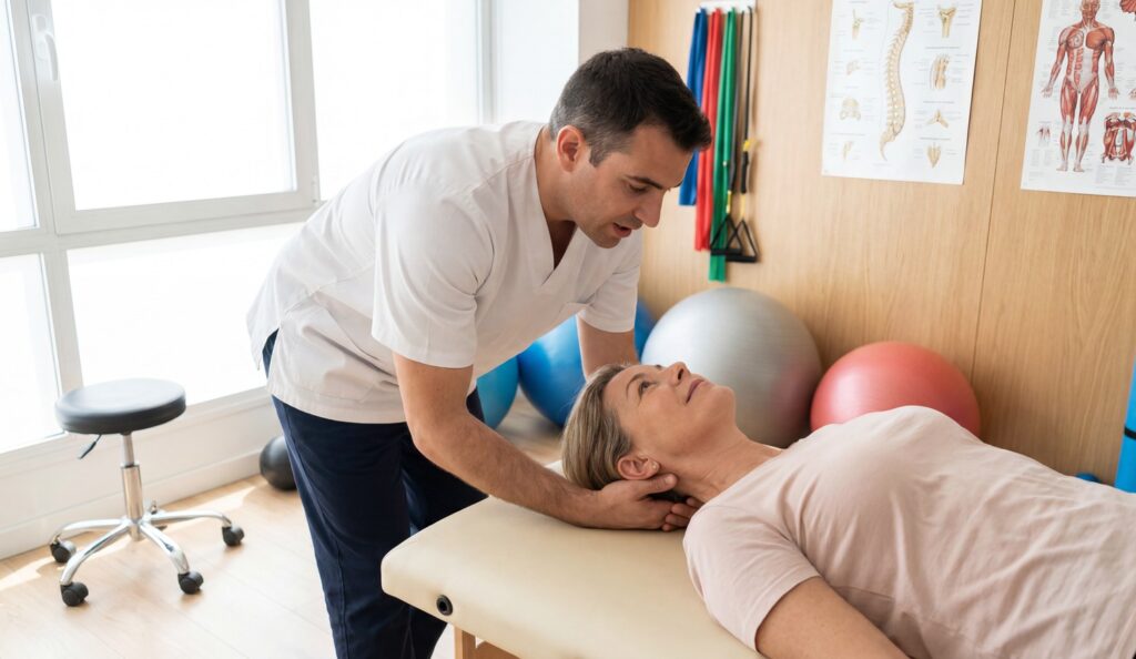 fisioterapia cervicalgia — imagen 1